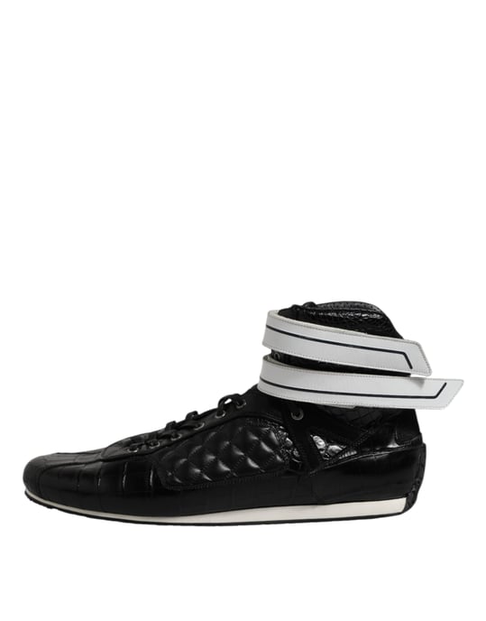 Hochschnitt Leder Sneaker - Image 6