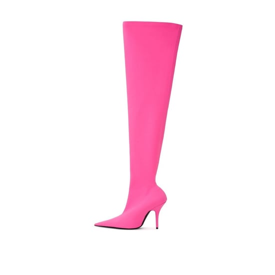 Knife Stretch-Stiefel Pink Stilettos - Image 3