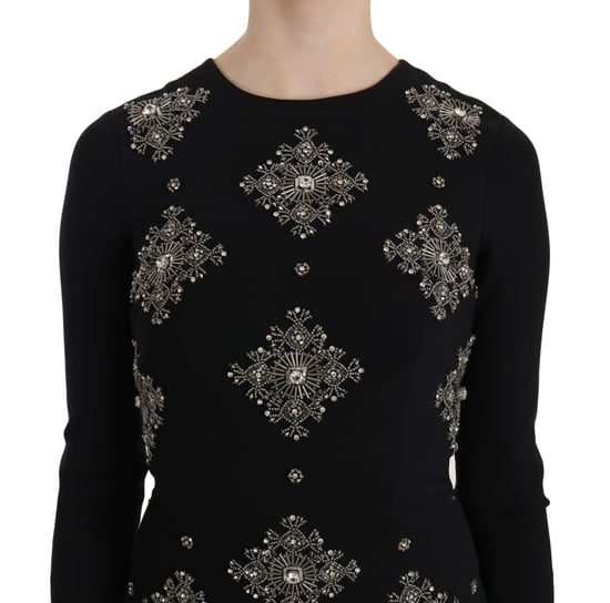 Verschönertes Mini-Kleid mit 34-Ärmeln - Image 4