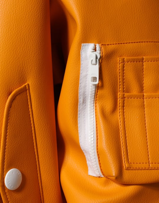 Leder Bomberjacke Dg Varsity - Image 6