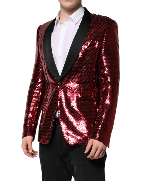 Pailletten-Blazer mit Reverskragen - Image 3