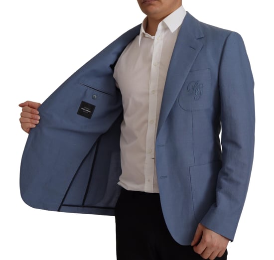 Blauer Blazer Dg bestickter Aufnäher - Image 4