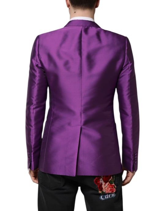 Doppelt gefütterter Seidenblazer - Image 4
