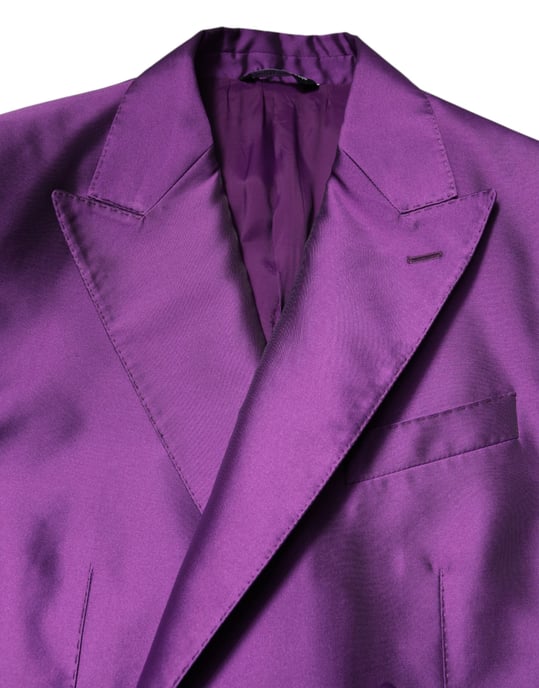 Doppelt gefütterter Seidenblazer - Image 5