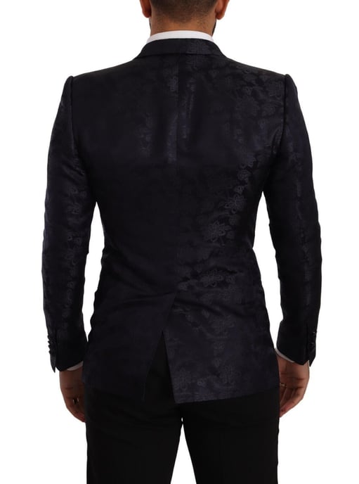 Blumenbrokat-Sakko Slim Fit - Image 2