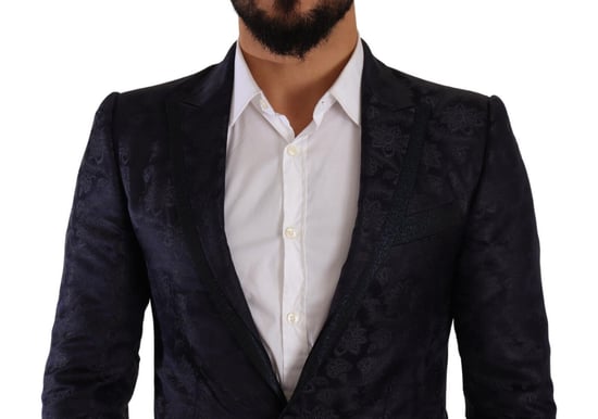 Blumenbrokat-Sakko Slim Fit - Image 3