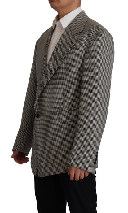 Oversized Hahnentritt-Blazer - Image 2