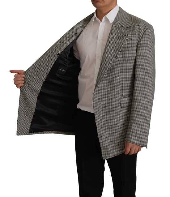 Oversized Hahnentritt-Blazer - Image 5