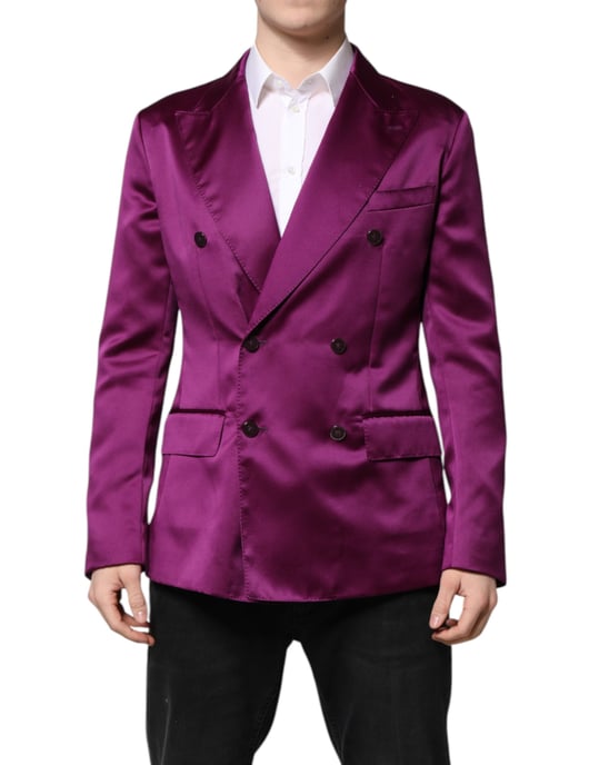 Doppelt gefütterter Seidenblazer - Image 2