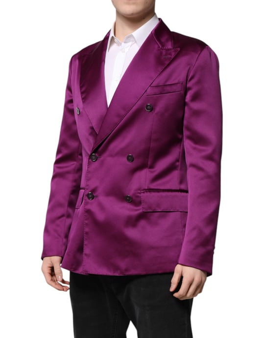 Doppelt gefütterter Seidenblazer - Image 3