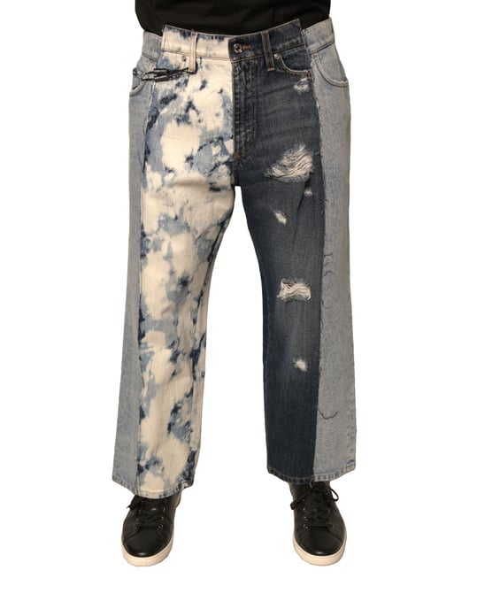 Patches-Jeans Tiedye Ripped - Image 2