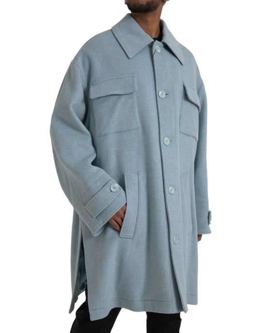 Übergroßer Wollmantel Jkt3848 - Image 2