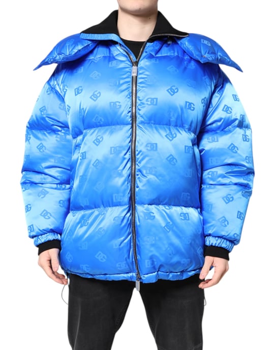 Pufferjacke mit Allover-Logo-Print - Image 1