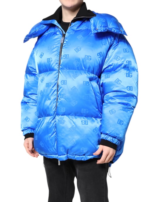 Pufferjacke mit Allover-Logo-Print - Image 3