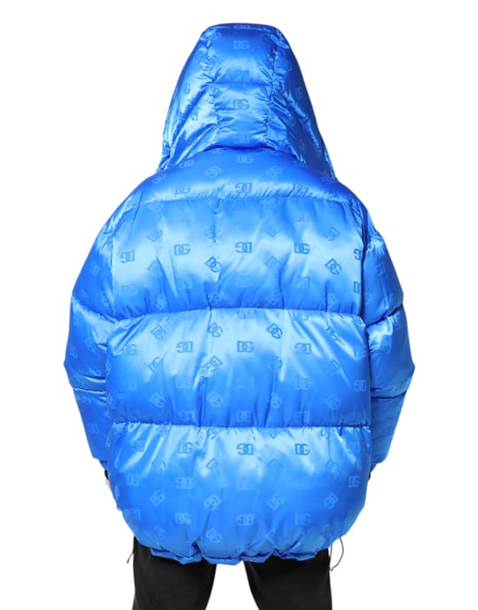 Pufferjacke mit Allover-Logo-Print - Image 4