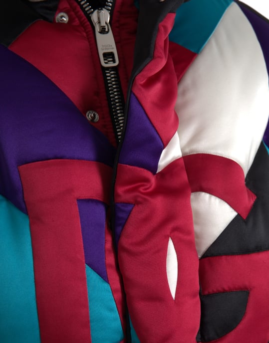 Geometrische Pufferjacke - Image 6
