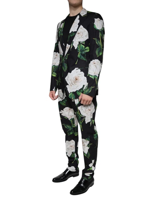 Rosenmusteranzug mit floralem Design - Image 3