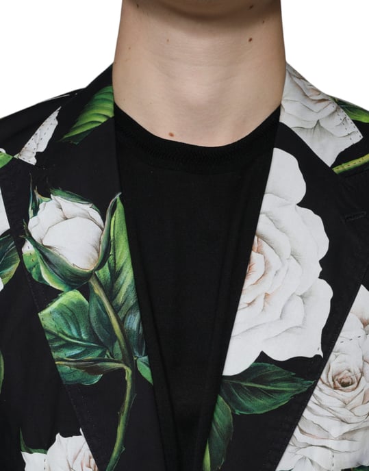 Rosenmusteranzug mit floralem Design - Image 5