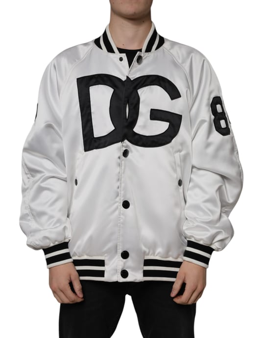 Dg Varsity Satin Bomberjacke - Image 2