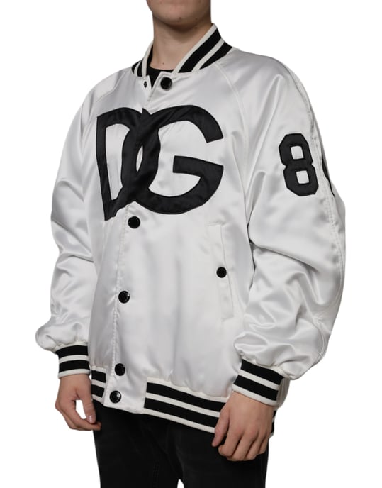 Dg Varsity Satin Bomberjacke - Image 3