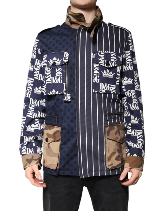 Mehrfarben-Militärjacke - Image 2