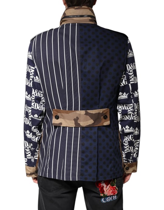Mehrfarben-Militärjacke - Image 4