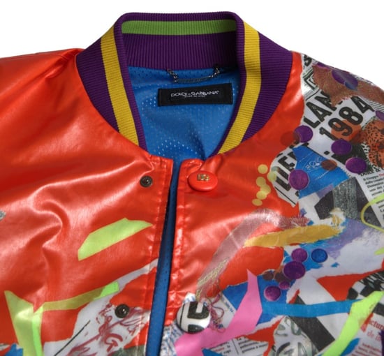 Bedruckte Satin-Bomberjacke - Image 4