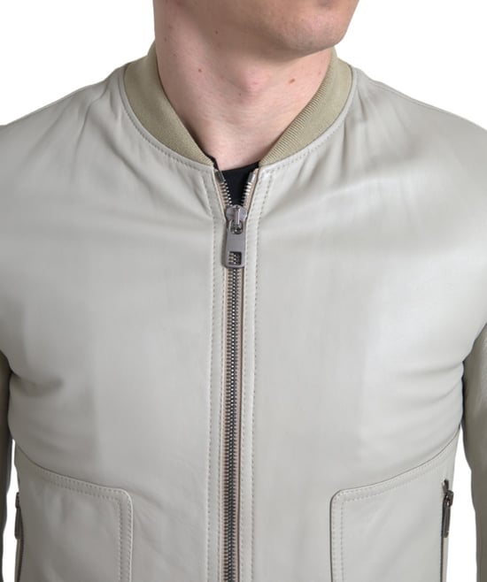Leder Bomberjacke G9lm5t - Image 3