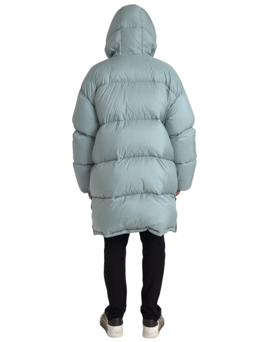 Oversized Kapuzen-Pufferjacke - Image 3