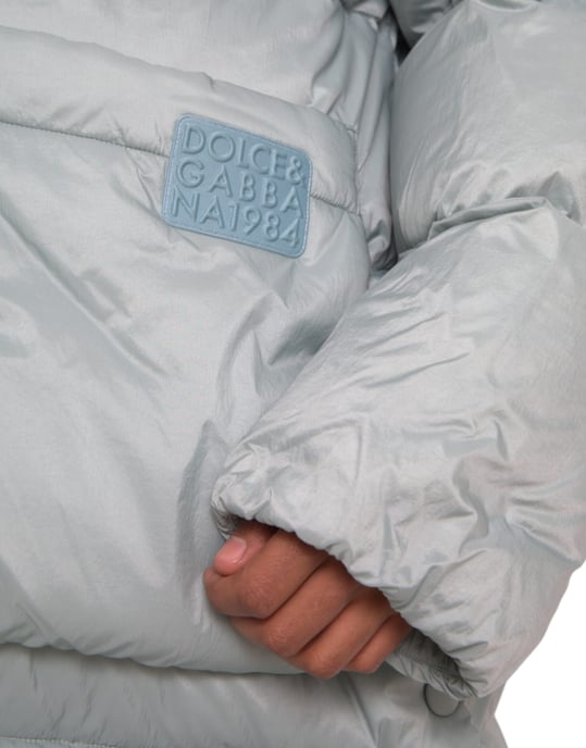 Oversized Kapuzen-Pufferjacke - Image 5
