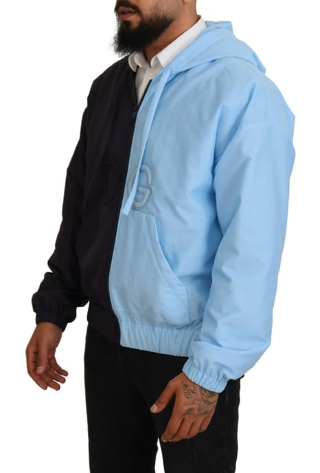 Zweistufige Kapuzenjacke mit DG-Stickerei - Image 2