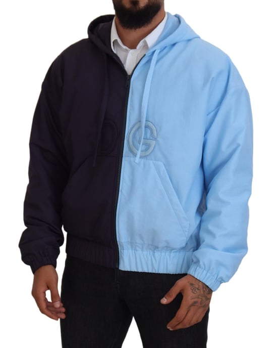 Zweistufige Kapuzenjacke mit DG-Stickerei - Image 5