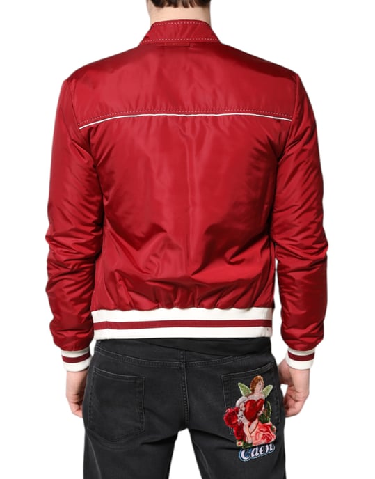 Leichte Bomberjacke mit Kontrastnähten - Image 4