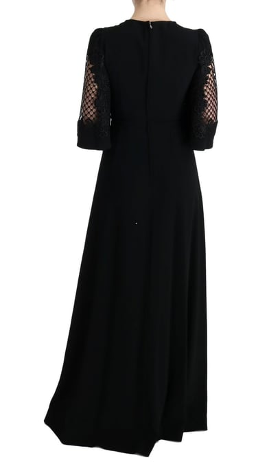 Dolce Gabbana Maxikleid Schwarzes Abendkleid - Image 3