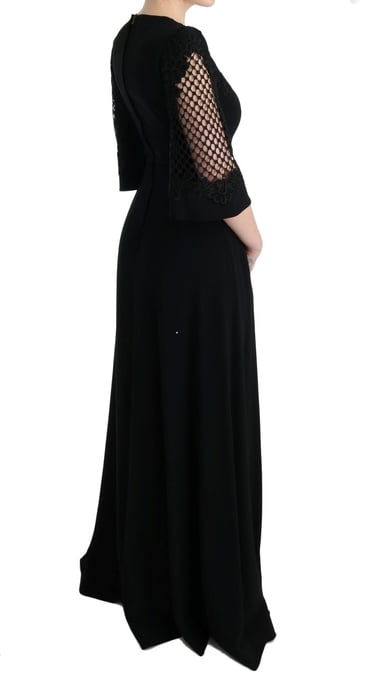 Dolce Gabbana Maxikleid Schwarzes Abendkleid - Image 4