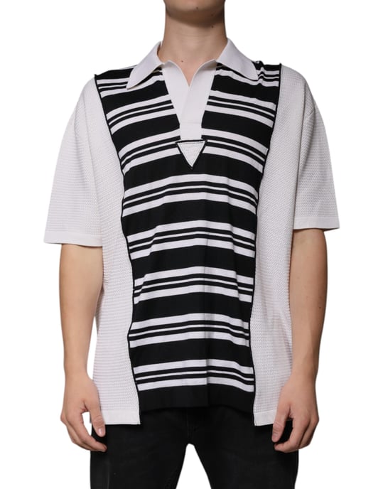 Gestreiftes Poloshirt mit kurzen Ärmeln - Image 2