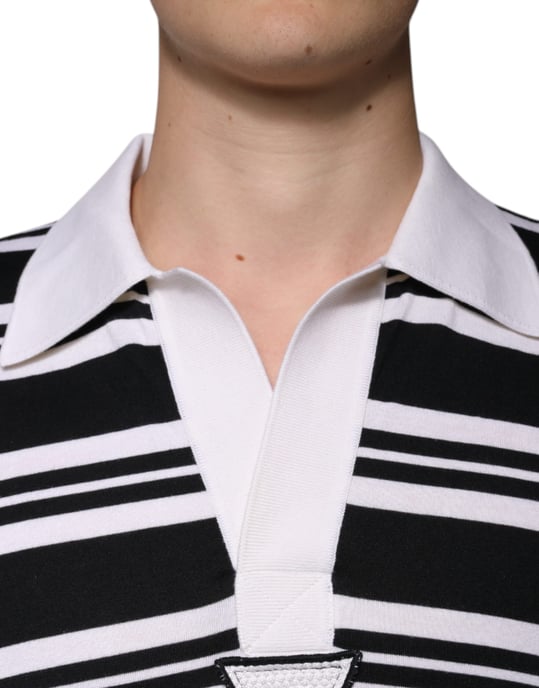 Gestreiftes Poloshirt mit kurzen Ärmeln - Image 5