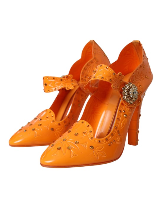 Verzierte PVC-Pumps im Mary Jane-Stil - Image 3