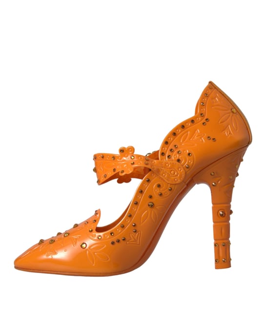 Verzierte PVC-Pumps im Mary Jane-Stil - Image 5