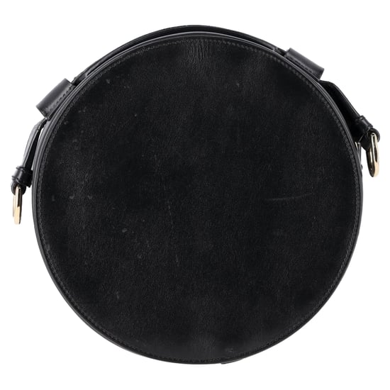 Jil Sander Kleine Trommel Tasche aus schwarzem Leder - Image 3