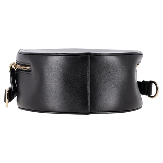 Jil Sander Kleine Trommel Tasche aus schwarzem Leder - Image 4
