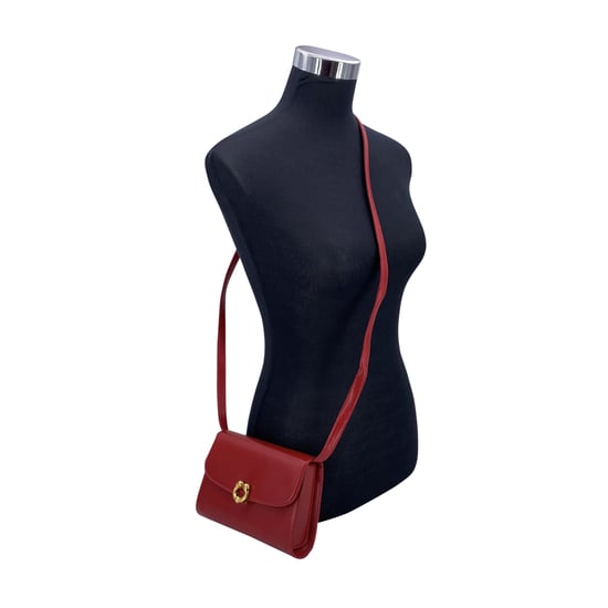 Gucci Vintage Leder-Umhängetasche - Image 2