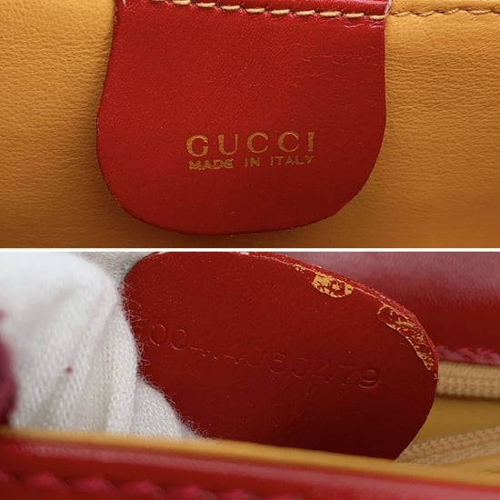 Gucci Vintage Leder-Umhängetasche - Image 5