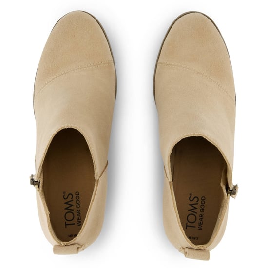 TOMS Goldie Textil Damen Sandalen Stiefeletten mit Absatz - Image 4
