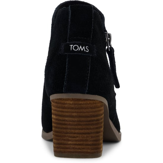 TOMS Goldie Textil Damen Schwarz Absatz-Stiefeletten - Image 2