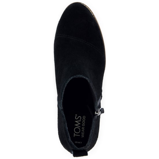 TOMS Goldie Textil Damen Schwarz Absatz-Stiefeletten - Image 4