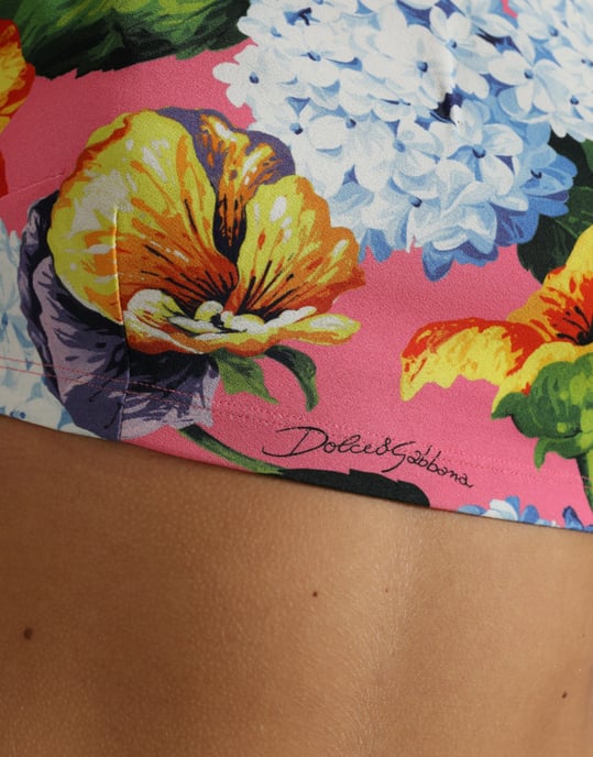 Blumiger Langarm-Crop-Top-Stil - Image 5