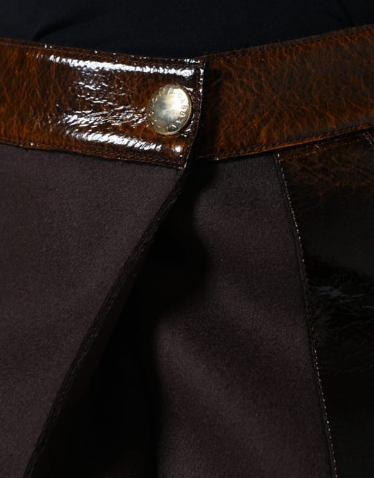 Dolce Gabbana Lackleder Minirock - Image 5