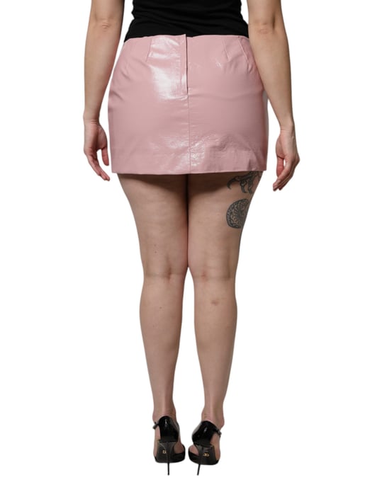 Lackleder Minirock - Image 4
