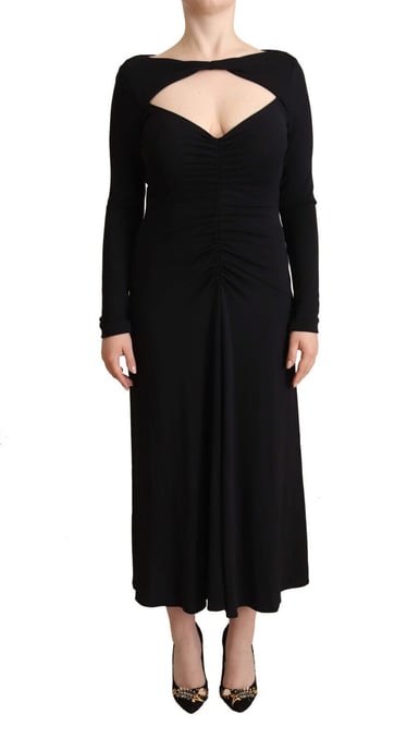 Pinko Langarm-Jersey-Midi-Kleid Aline - Image 1